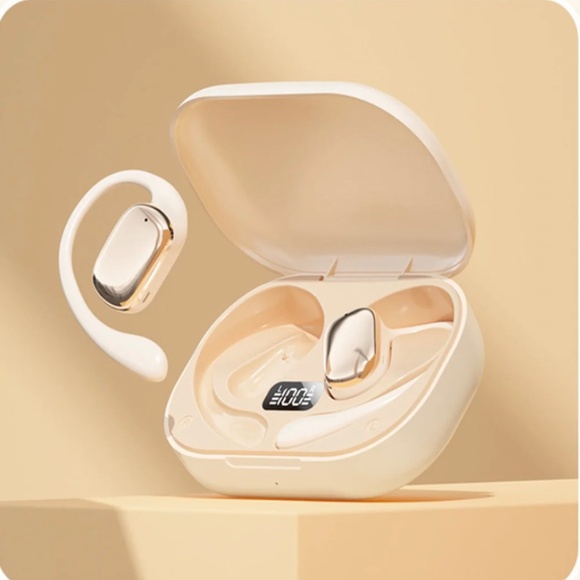 Smartech Gadgets Over-Ear Bluetooth Earbuds In Gold. New - Picture 2 of 6